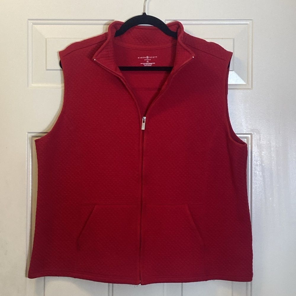 KAREN SCOTT SCOTT SIZE XL WOMEN SWEATER VEST